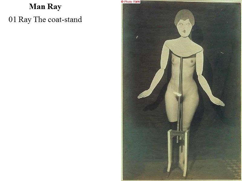 01 Ray The coat-stand Man Ray